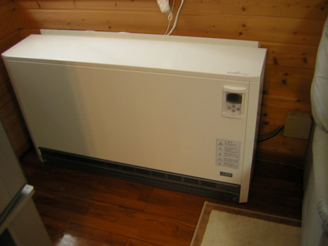 蓄熱式暖房機1