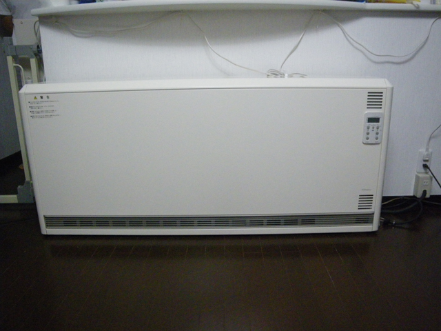 蓄熱式暖房機2