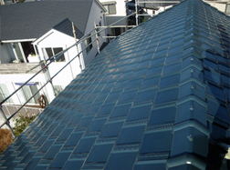 ソーラーパネル設置前の屋根その１