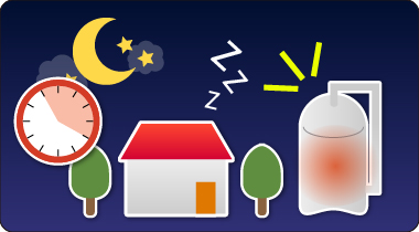 深夜電力のイメージ